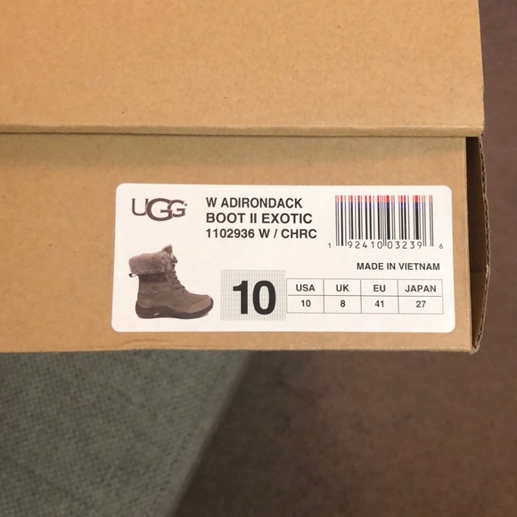 Ugg Adirondack Boot- Gray Leopard! - Picture 13 of 16